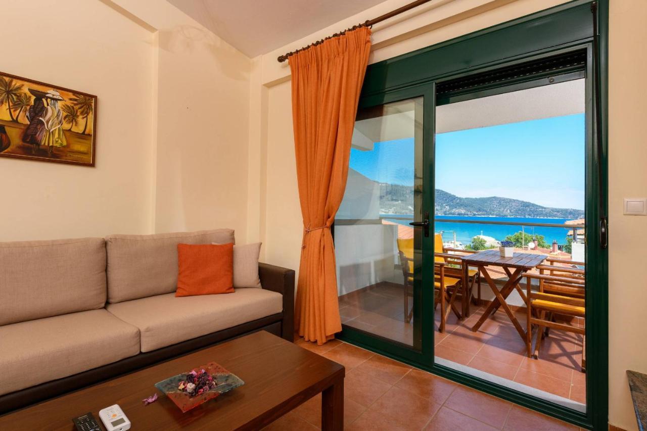 Zoe'S Sea View Apartment Σκάλα Ποταμιάς Εξωτερικό φωτογραφία