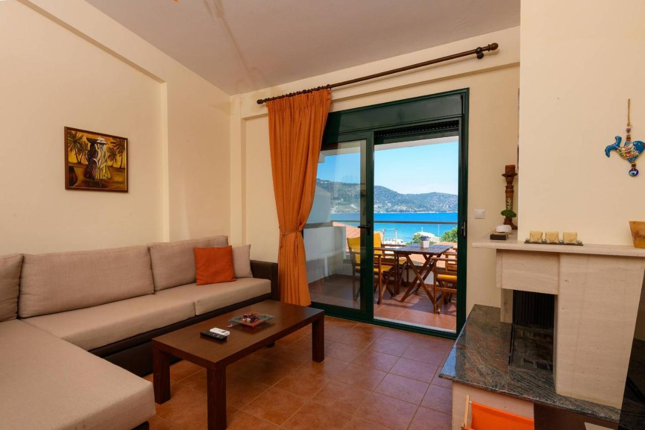 Zoe'S Sea View Apartment Σκάλα Ποταμιάς Εξωτερικό φωτογραφία